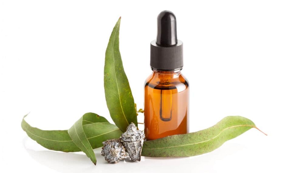 Eucalyptus essential oil - an element of the composition Depanten