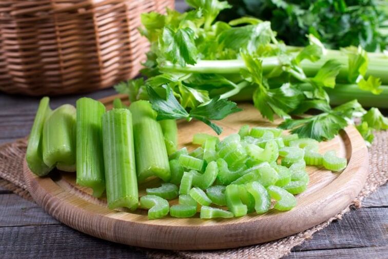 From celery you can prepare a medicine for the treatment of cervical osteochondrosis