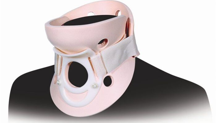 Orthosis that alleviates the condition of osteochondrosis of the cervical spine