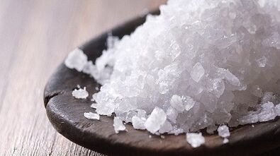 Salt lotions for treatment of lumbar osteochondrose